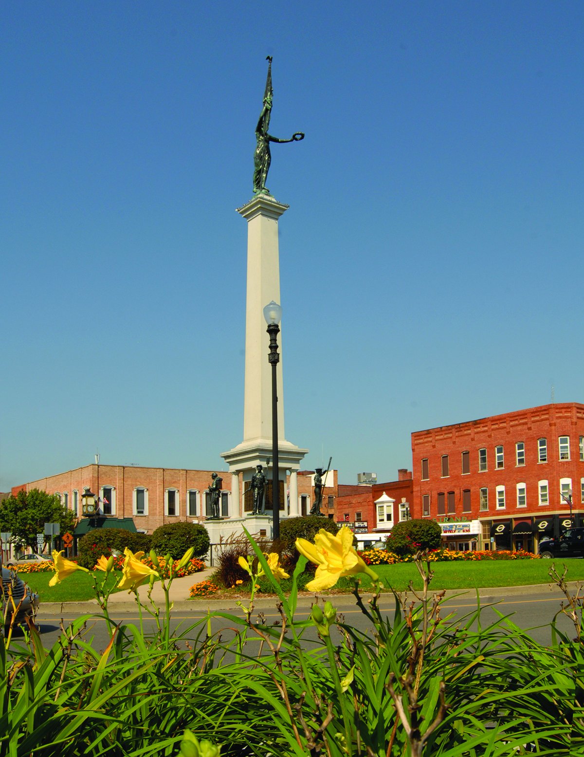 Downtown Angola - The Mound